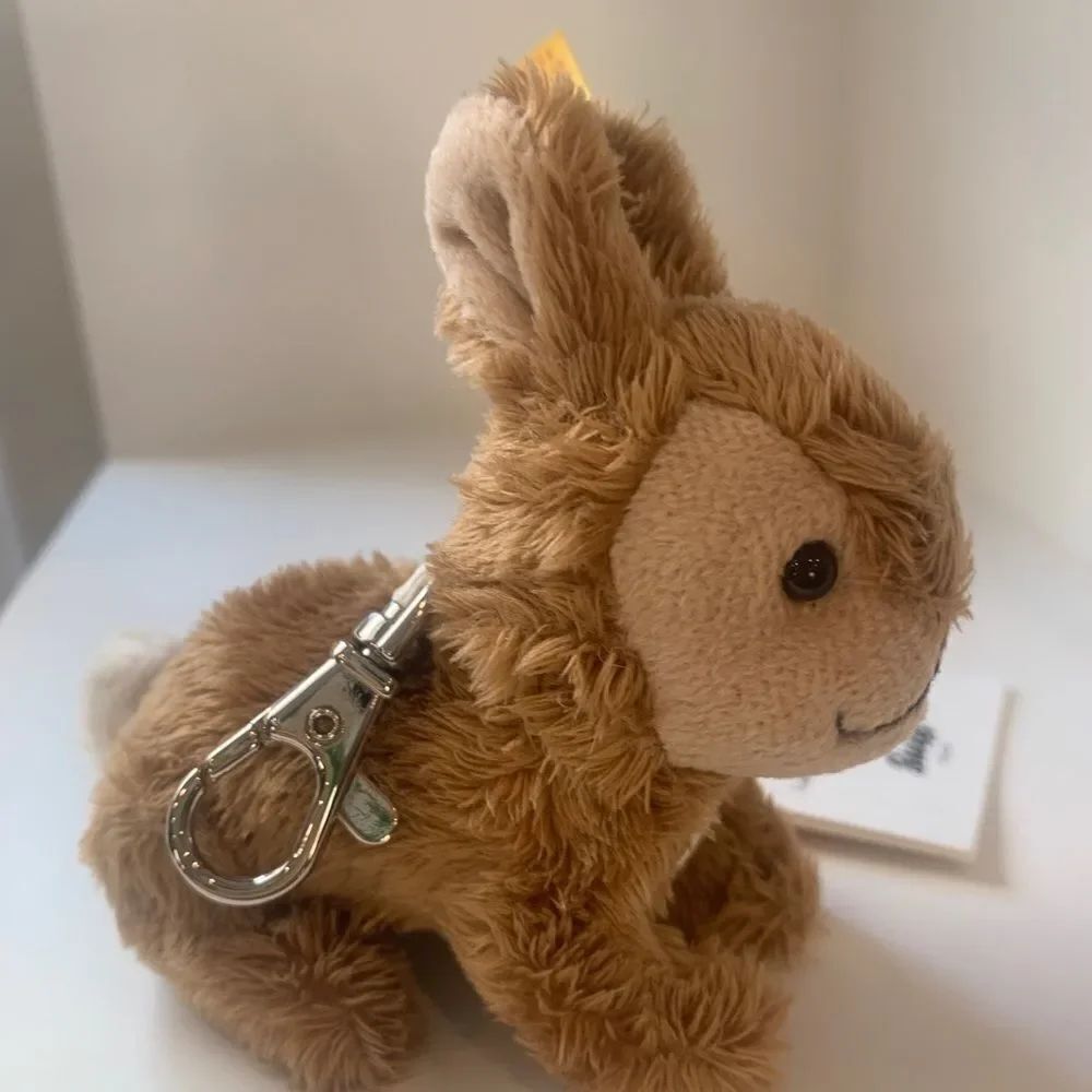Steiff Rabbit Keychain NWT - Picture 3 of 4